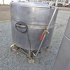 850 liter insulated tank, Aisi 304