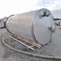 14000 Liter isolierter Lagertank aus V2A
