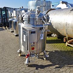 568 Liter heiz-/kühlbarer Druckbehälter aus V4A