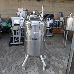 270 Liter fahrbarer Druckbehälter aus V4A