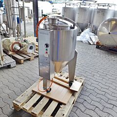 70 Liter beheizbarer Behälter aus V2A