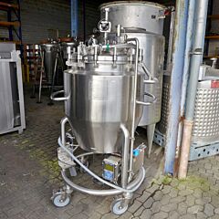 310 liter heat-/coolable pressure tank, Aisi 316