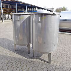 860 Liter Behälter aus V2A