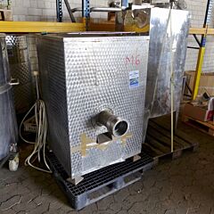 Wassergekühlter Ladeluftkühler Alu 340mm x 100mm Rund