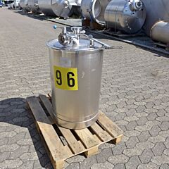 200 liter pressure barrel, Aisi 316