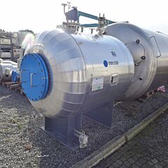 1830 liter insulated pressure tank, Aisi 304