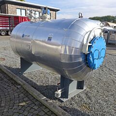 2930 liter insulated pressure tank, Aisi 316