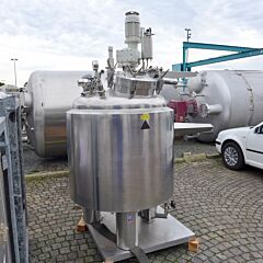729 liter heat-/coolable pressure tank, Aisi 316