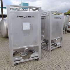 2000 Liter Schüttgutcontainer aus V2A
