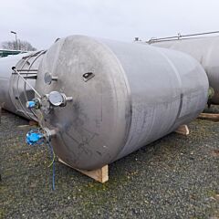 11100 Liter Behälter aus V4A (nach DIN 6618)