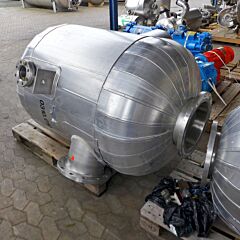 600 Liter Druckbehälter (Abscheider) aus V4A