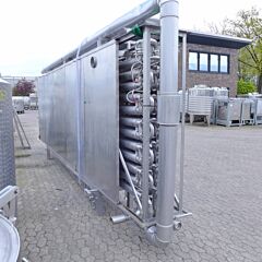 Tubular cooler/heat exchanger, stainless steel