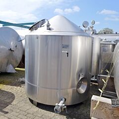 3000 liter insulated tank, Aisi 304