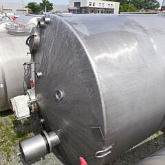 20000 Liter Rührwerksbehälter aus V2A mit Balkenrührwerk
