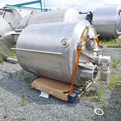 1700 Liter isolierter Rührwerksbehälter aus V2A mit Balkenrührwerk