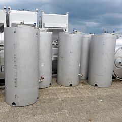 1000 Liter Lagertank aus V2A