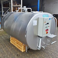 3100 Liter kühlbarer Behälter aus V2A / Packo EM-DX 3100