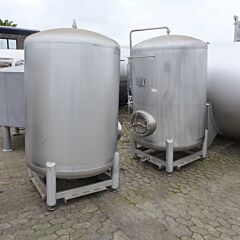 2470 Liter Druckbehälter aus V2A