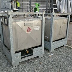 1050 liter IBC container, Aisi 316