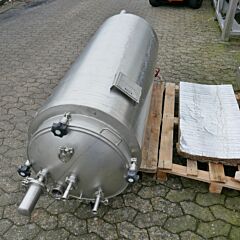 412 Liter heiz-/kühlbarer Behälter aus V4A
