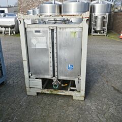 1050 liter container, Aisi 304