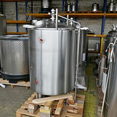 570 liter heat-/coolable pressure tank, Aisi 304