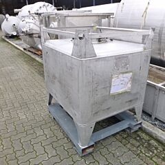 1000 liter Container, Aisi 304