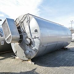 40000 liter heat-/coolable tank, Aisi 304