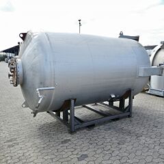 10000 Liter Behälter mit Sicherheitsdoppelmantel aus V2A