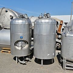 650 Liter Behälter aus V4A