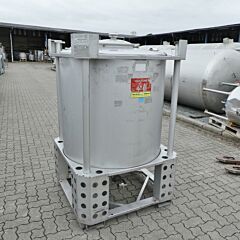 1081 liter container, Aisi 316
