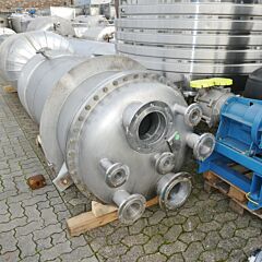 1860 liter heat-/coolable pressure tank, Aisi 316