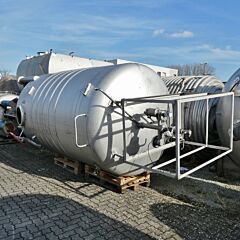15000 Liter heiz-/kühlbarer Druckbehälter aus V2A