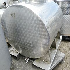700 Liter liegender Tank aus V2A