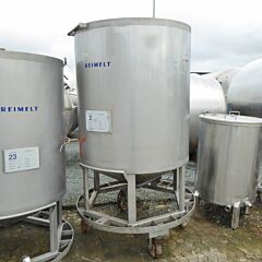 1600 Liter Behälter aus V2A