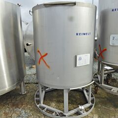 1600 Liter Behälter aus V2A