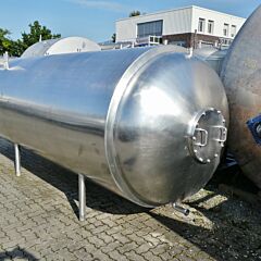 6000 liter heat-/coolable tank, Aisi 304