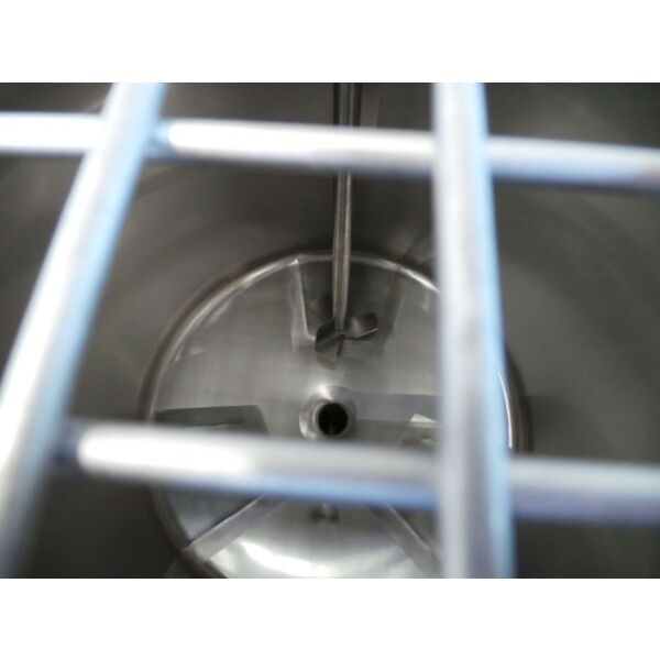 Serbatoio da 150 litri nuovo di fabbrica in acciaio inox 316 (agitatore disponibile con sovrapprezzo)