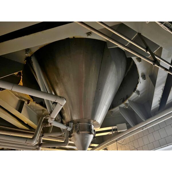 Recipiente a pressione riscaldabile/raffreddabile da 180000 litri in acciaio inox 304