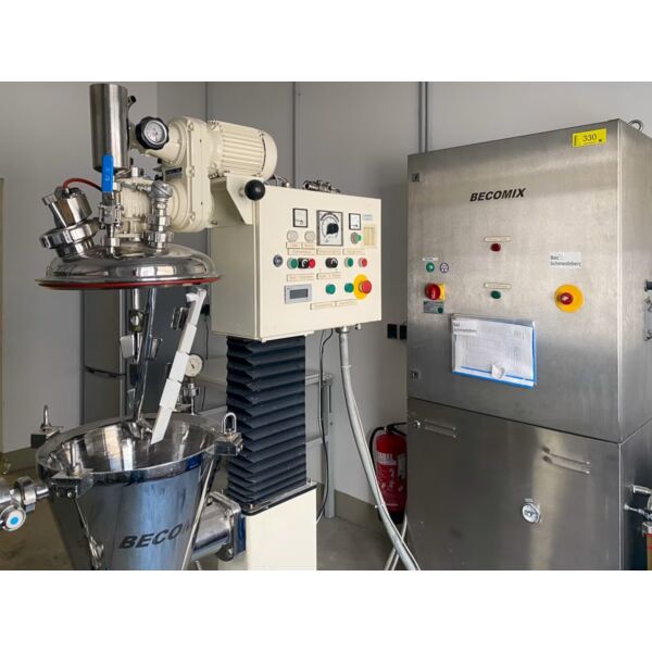 Becomix RW15 vacuum mixer / process vessel, AISI3156