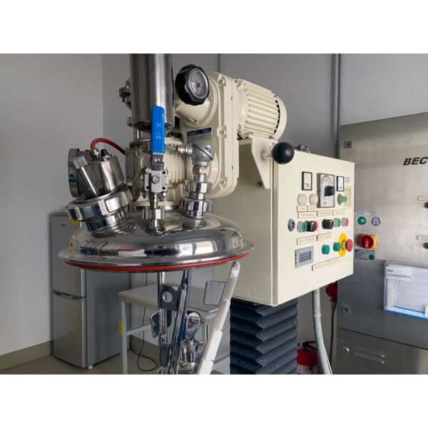 Becomix RW15 vacuum mixer / process vessel, AISI3156