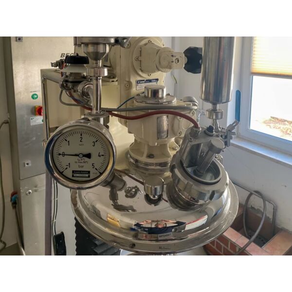 Becomix RW15 vacuum mixer / process vessel, AISI3156