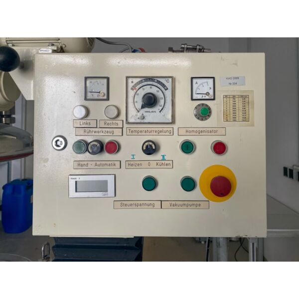 Becomix RW15 vacuum mixer / process vessel, AISI3156