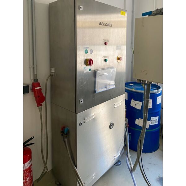 Becomix RW15 vacuum mixer / process vessel, AISI3156