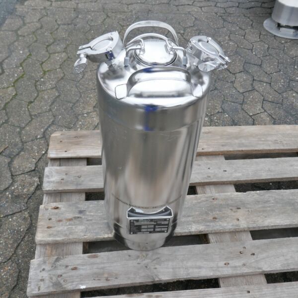 20 Liter Druckbehälter aus V4A
