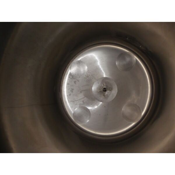 Brand new 1280 liter heat-/coolable pressure tank, AISI 316