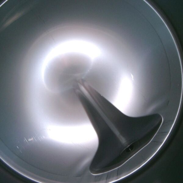 Serbatoio da 1000 litri in acciaio inox 304 (con foro manuale aggiuntivo)