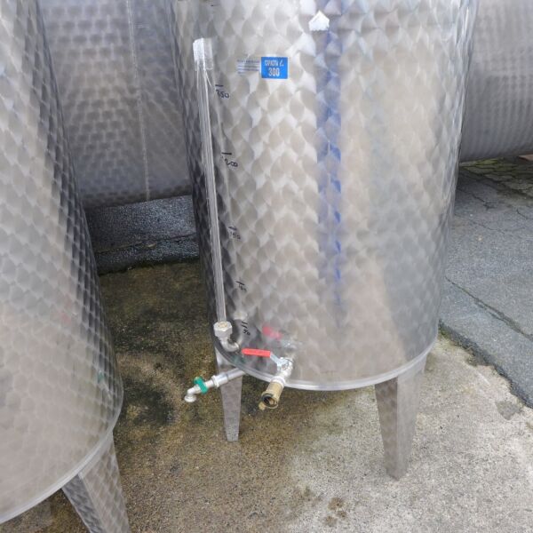 300 liter tank, Aisi 304