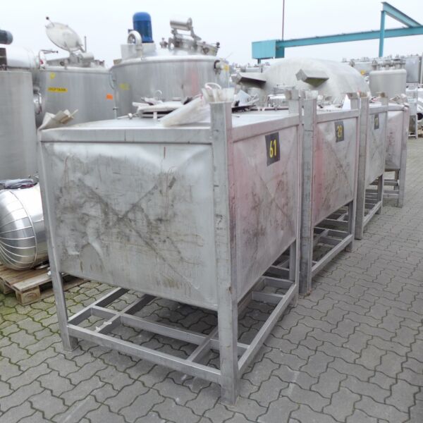 1000 Liter Container aus V2A