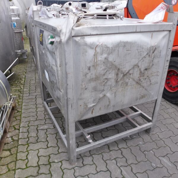 1000 Liter Container aus V2A
